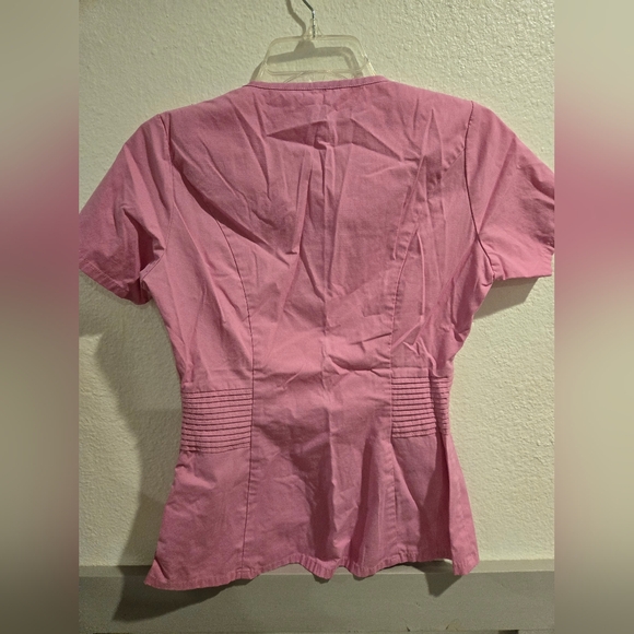 Jaanuu Pink Scrub Top XS - Picture 3 of 5